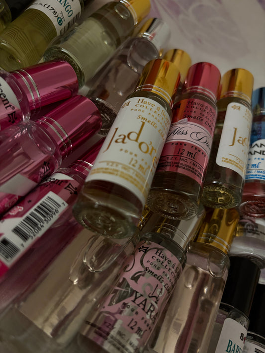 Roll on perfumes
