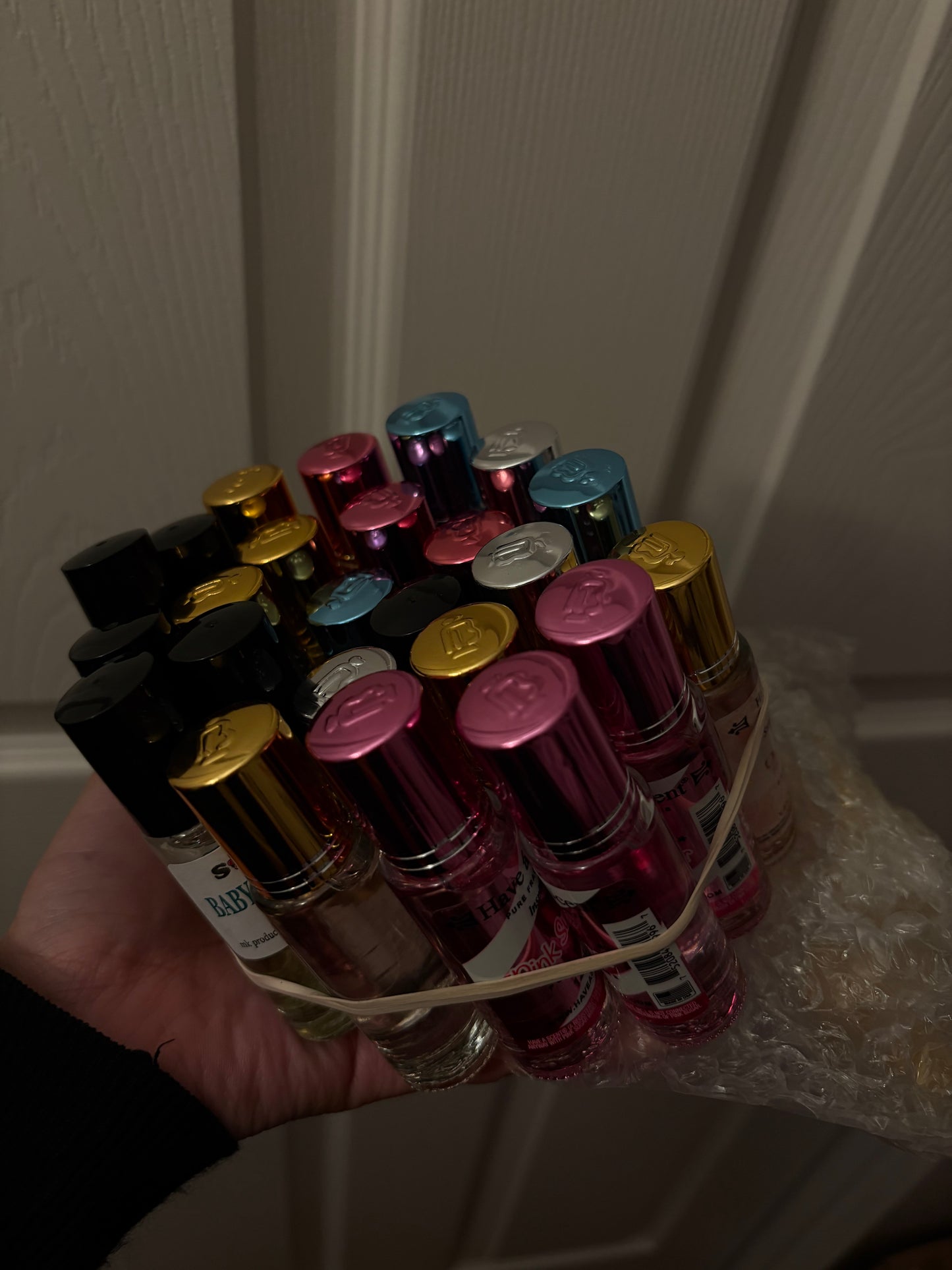 Roll on perfumes