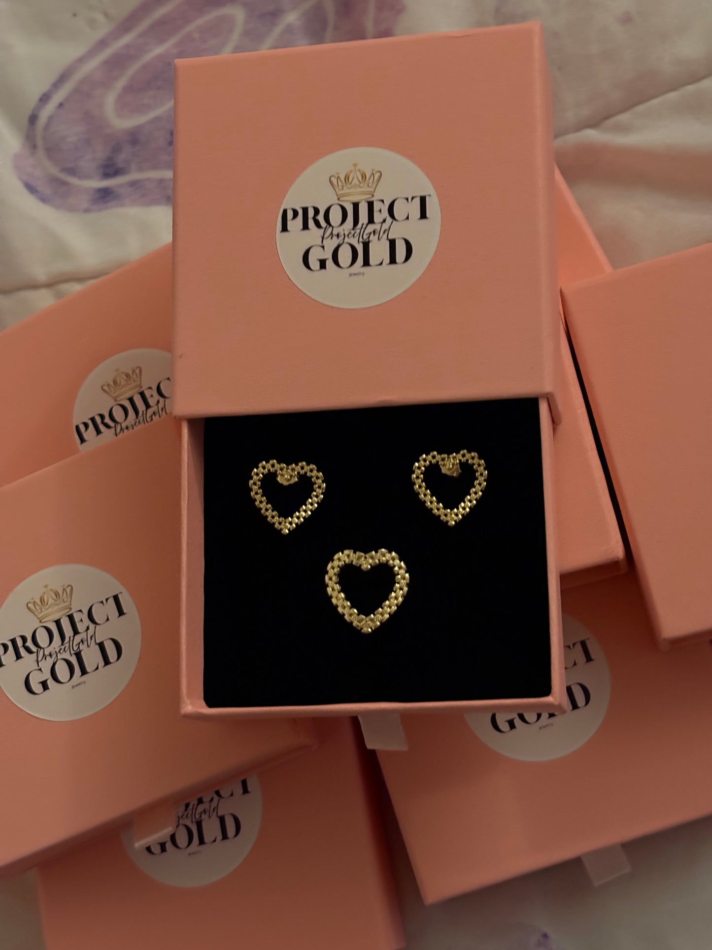 Rolex earrings & Ring