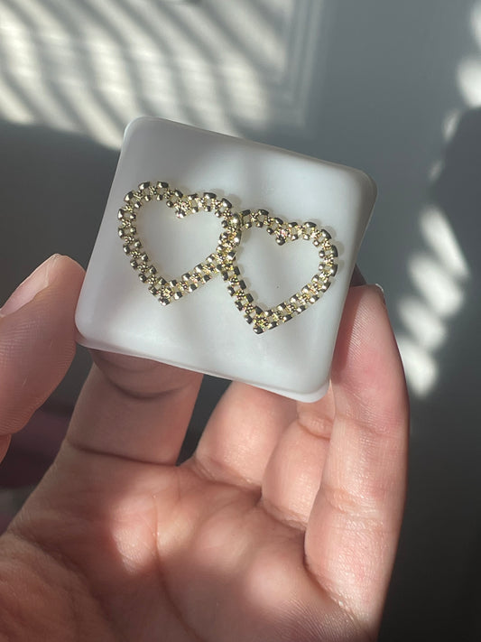 Rolex Heart earrings