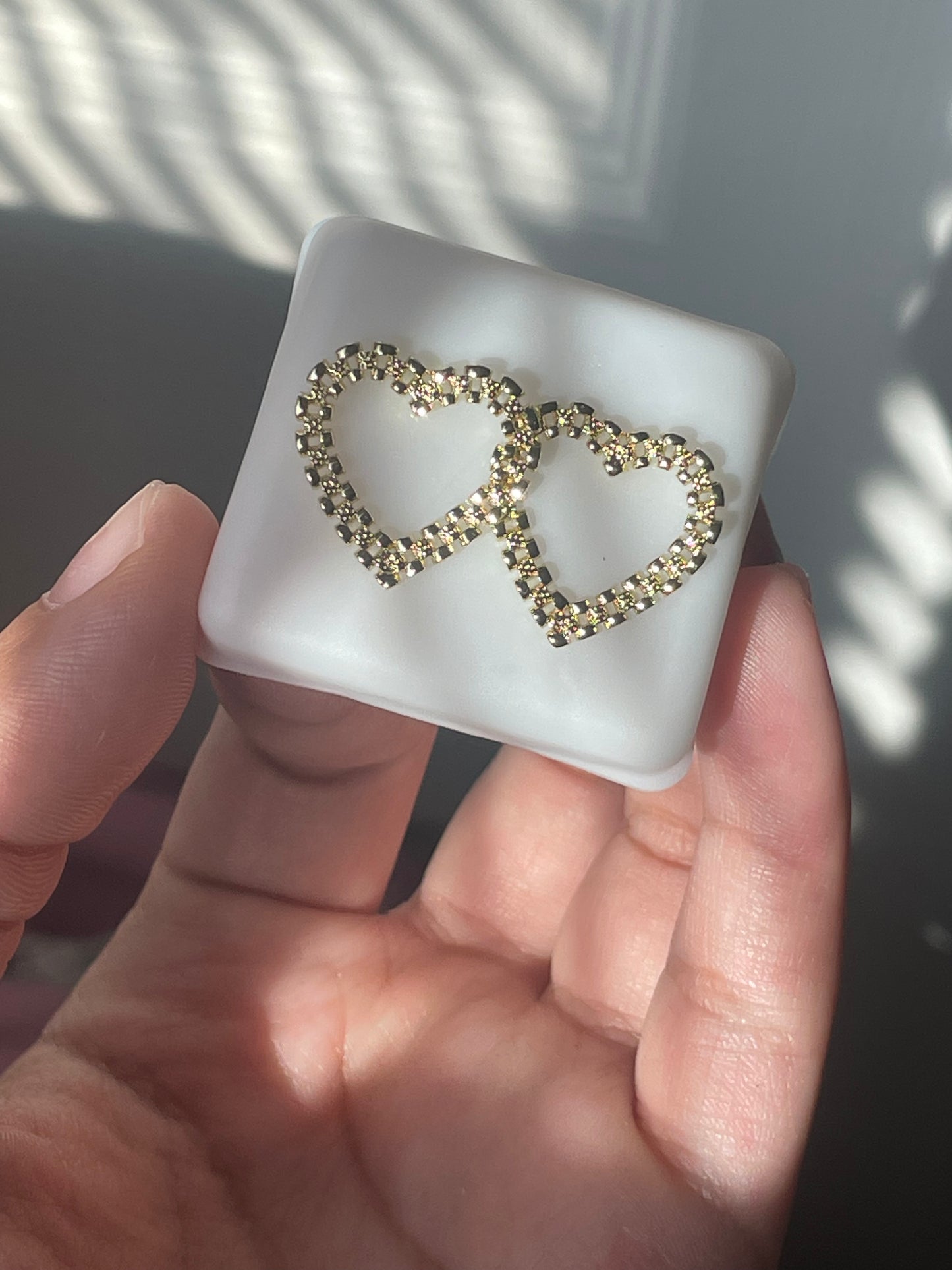 Rolex Heart earrings